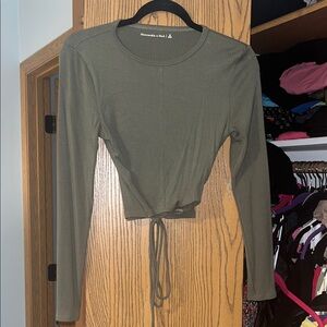 Abercrombie & Fitch Sage Long Sleeve Top